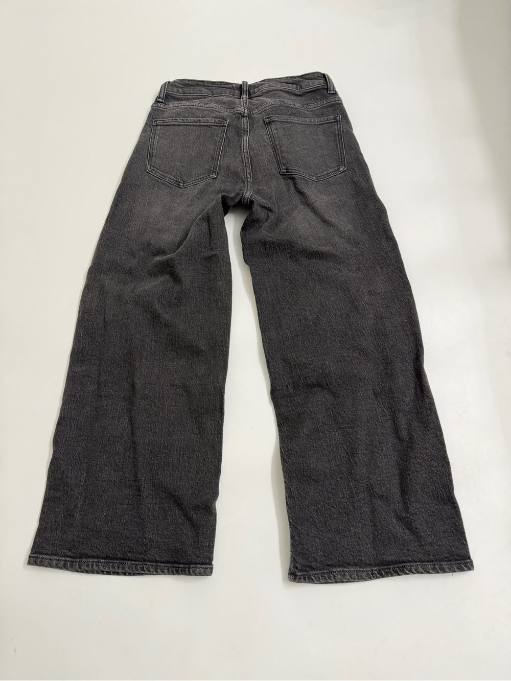 Quince Bella Relaxed Straight High Rise Jeans 28 Charcoal Quiet Luxury - Picture 4 of 10